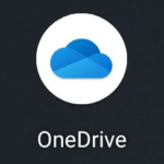 【OneDrive】をタップする