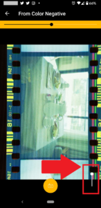 【KODAK Mobile Film Scanner】ズーム調整