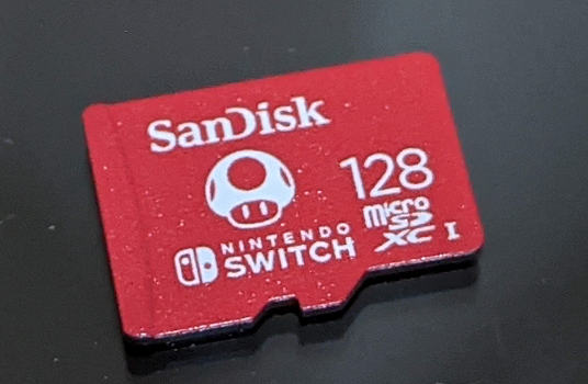 【ニンテンドースイッチ用SDカード】sandisk128GB