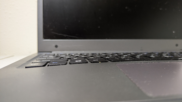 CHUWI【HeroBook Air】４年後のALTキー付近の状態